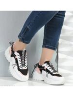 OXPAL Black Women's Sneakers