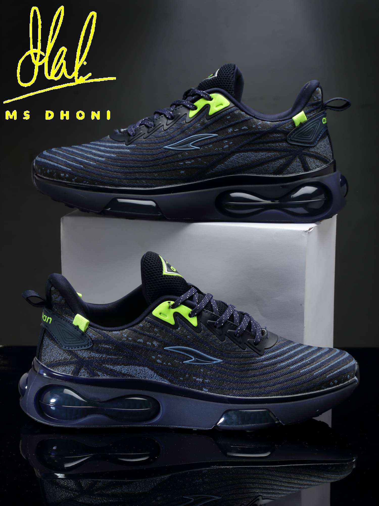 ASIAN AIRWEAVE-02 Navy Men's Sports Running Shoes ASIAN AIRWEAVE-02 Navy Men's Sports Running Shoes